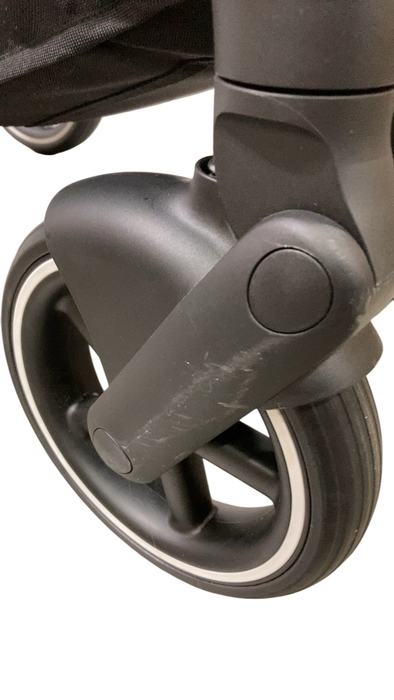 Shop Cybex Gazelle S Modular Stroller, 2023, Moon Black, Silver Frame at Goodbuygears