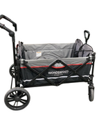 Shop Wonderfold X4 Push & Pull Quad Stroller, 2021, Black/Red/Grey at Goodbuygears