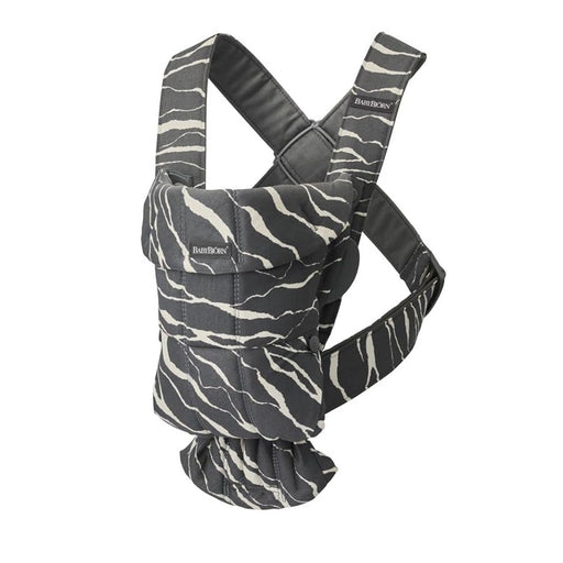 Shop BabyBjorn Bouncer Bliss Mesh in Black + Baby Carrier Mini in Anthracite/Landscape at Goodbuygears