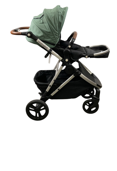 Shop Mockingbird Single 2.0 Stroller, Sage, Windowpane, Silver With Penny Leather, 2024 at Goodbuygears