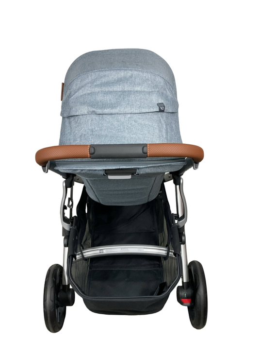Shop UPPAbaby VISTA V2 Stroller, 2023, Gregory (Blue Melange) at Goodbuygears