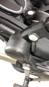 Shop Mockingbird Single to Double 2.0 Stroller, Bloom, Watercolor Drops, Silver With Penny Leather, 2025 at Goodbuygears