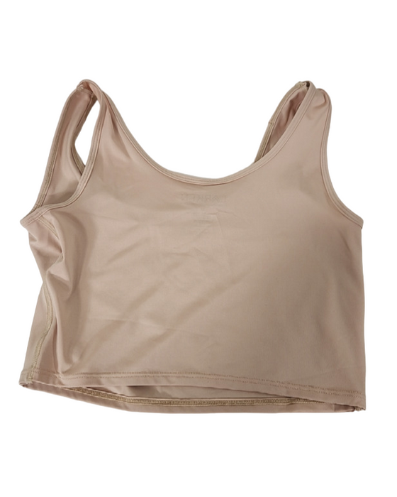 Shop Larken The Larken X Nursing Bra, Medium, Sand at Goodbuygears