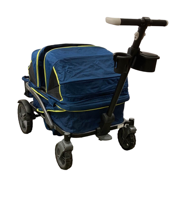 Shop Gladly Family Anthem4 Classic 4 Seater All Terrain Wagon Stroller, Neon Indigo at Goodbuygears