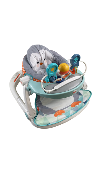 Shop Fisher Price Premium Sit-Me-Up Floor Seat with Toy Tray, Penguin Island at Goodbuygears