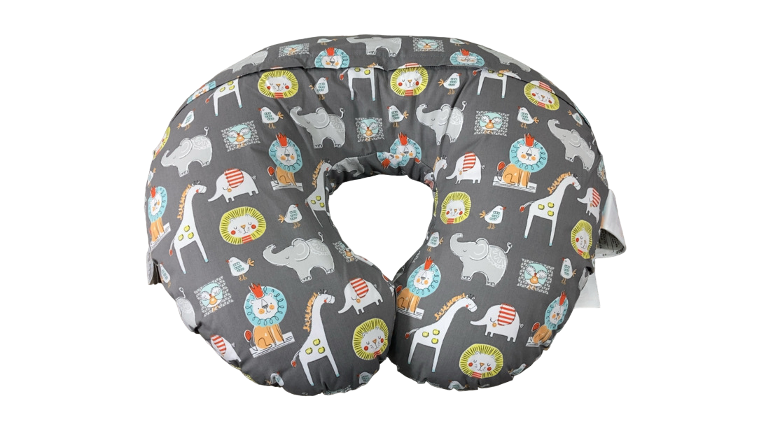 Shop Boppy Nursing and Infant Support Pillow, Sketch Slate Gray at Goodbuygears
