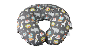 Shop Boppy Nursing and Infant Support Pillow, Sketch Slate Gray at Goodbuygears