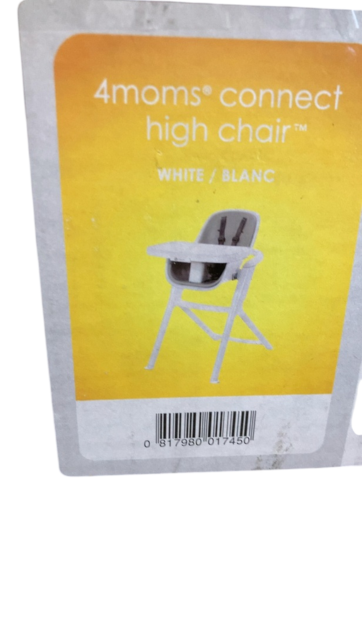 Shop 4moms Connect High Chair, White at Goodbuygears