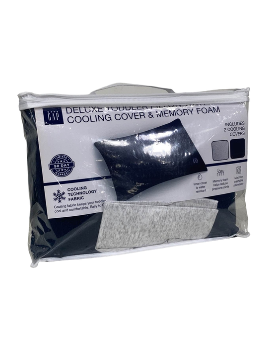 used Delta Children BabyGap Memory Foam Toddler Pillow With Cooling Covers