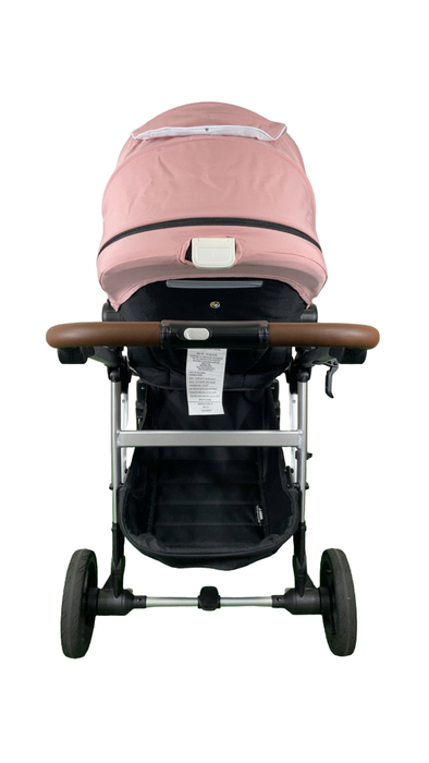 Shop Mockingbird Single to Double 2.0 Stroller, 2024, Bloom, Silver With Penny Leather, Watercolor Drops at Goodbuygears