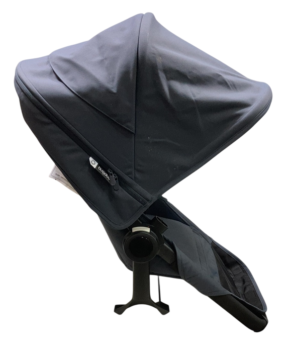 Shop Bugaboo Donkey 5 Duo Extension Set, 2024, Black Frame, Stormy Blue, Stormy Blue, with Canopy at Goodbuygears