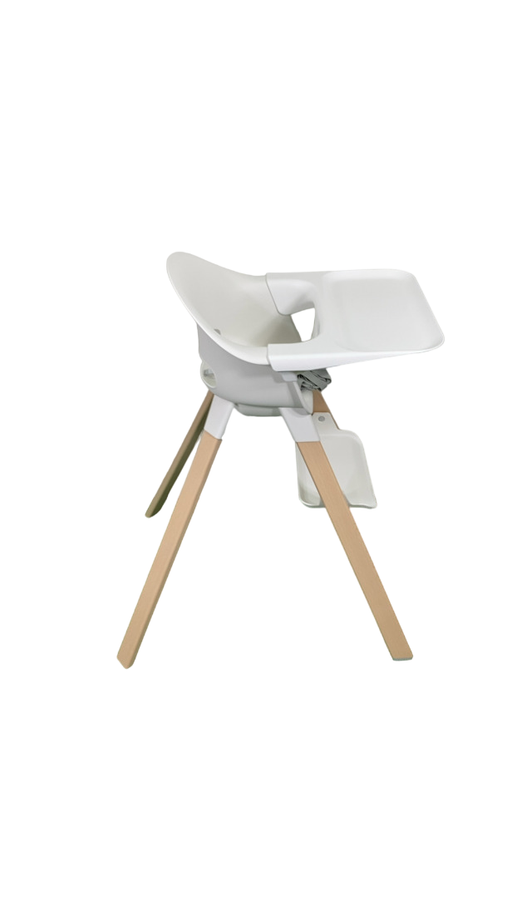 Shop Stokke Clikk High Chair, White at Goodbuygears