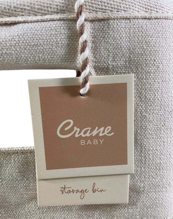 Shop Crane Baby Chevron Neutral Storage Bin at Goodbuygears