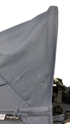 Shop Bugaboo Donkey 5 Duo Extension Set, 2024, Black Frame, Stormy Blue, Stormy Blue, with Canopy at Goodbuygears