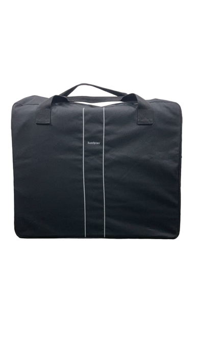 Shop BabyBjorn Travel Crib Light Bundle with Fitted Sheet, Black at Goodbuygears