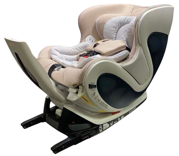 Babyark Smart Convertible Car Seat, 2025, Eggshell White / Moonlight
