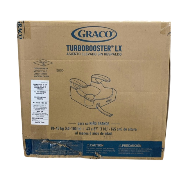 Shop Graco TurboBooster LX Backless Booster Car Seat, Montgomery, 2023 at Goodbuygears