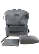 Shop Dagne Dover Indi Diaper Backpack Large, Heather grey at Goodbuygears