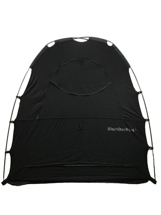 Shop SlumberPod 3.0 Sleep Canopy with Fan, Black with Gray Accents at Goodbuygears
