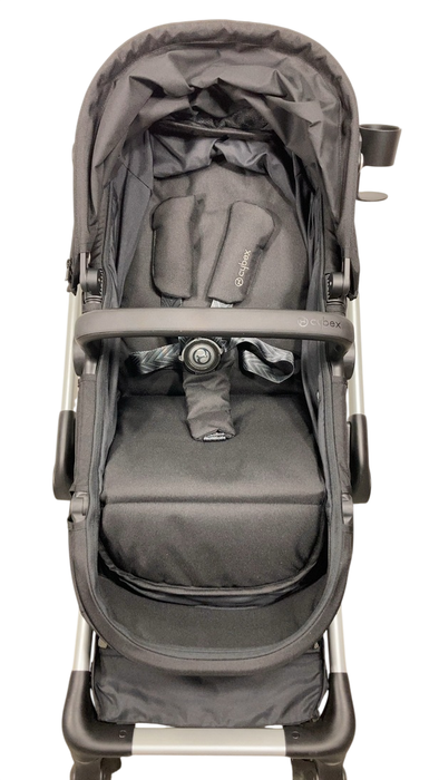 Shop Cybex Eos and Aton G Swivel Travel System, 2024, Moon Black, Silver Frame at Goodbuygears
