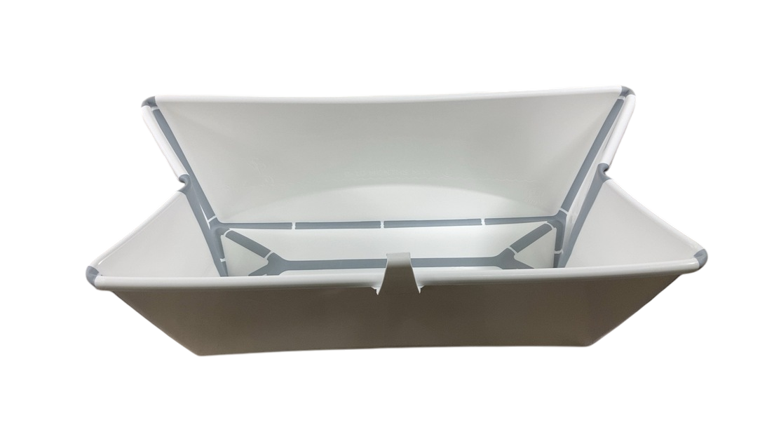 Shop Stokke Flexi Bath Foldable Baby Bathtub, Light Gray, Regular at Goodbuygears