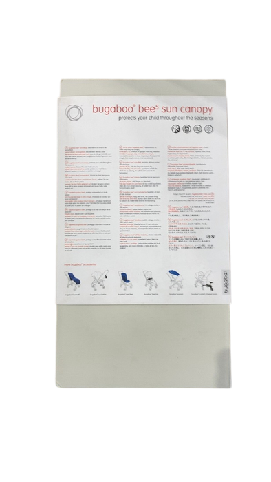 Shop Bugaboo Bee 5 Sun Canopy, Soft Pink at Goodbuygears