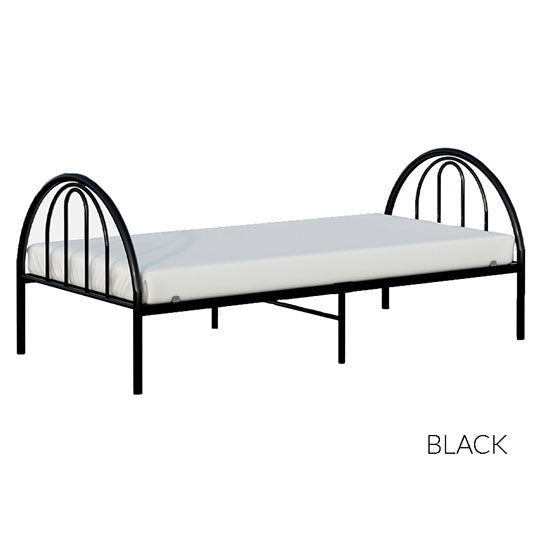 Shop BK Furniture Seattle Metal Twin Bed, Black at Goodbuygears