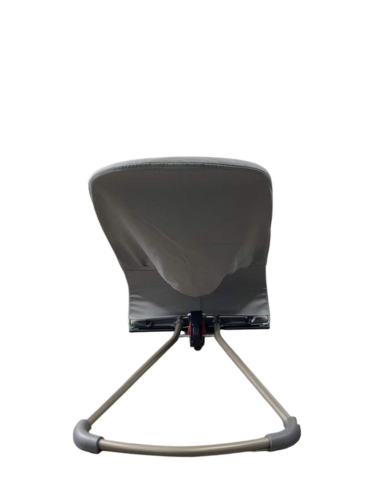 Shop BabyBjorn Bouncer Bliss, Dark Gray Frame, Light Gray 3D Jersey at Goodbuygears