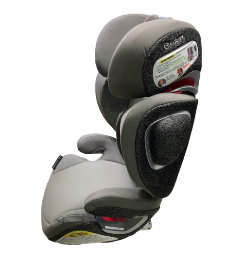 Cybex Solution Z-Fix Highback Booster Seat, 2021, Manhattan Grey