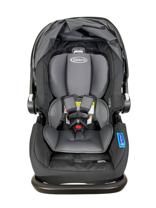 Shop Graco SnugRide SnugFit 35 Infant Car Seat, Gotham, 2024 at Goodbuygears
