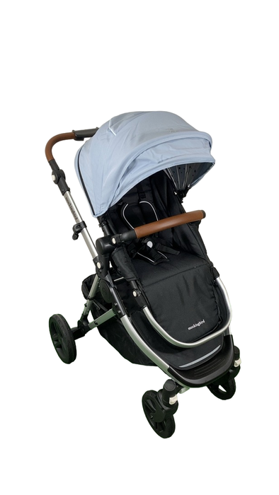 Shop Mockingbird Single 2.0 Stroller, 2024, Silver With Penny Leather, Sky, Watercolor Drops at Goodbuygears