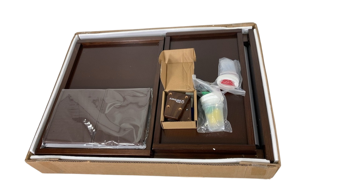 Shop Little Partners Deluxe Learn 'N Play Art Center Easel, Espresso at Goodbuygears