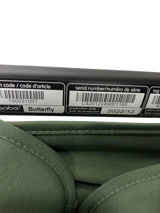 Shop Bugaboo Butterfly Stroller, Forest Green, 2022 at Goodbuygears