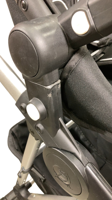 Shop Mockingbird Single 2.0 Stroller, 2024, Silver with Black Leather, Watercolor Drops, Bloom at Goodbuygears