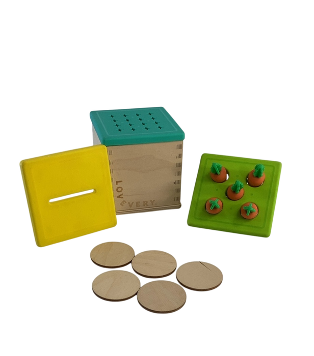 Shop Lovevery Wooden Coin Bank Set at Goodbuygears