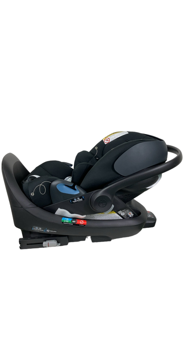 Shop Cybex Cloud G Lux with SensorSafe, Moon Black, 2024 at Goodbuygears