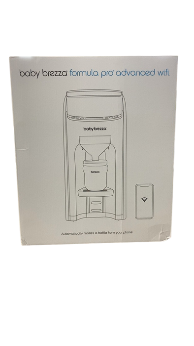Shop Baby Brezza Formula Pro Advanced WiFi Baby Formula Dispenser, White at Goodbuygears