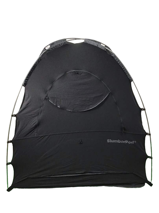 Shop SlumberPod 3.0 Sleep Canopy, Black with Gray Accents at Goodbuygears