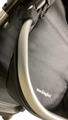 Shop Mockingbird Single 2.0 Stroller, 2024, Black, Silver With Penny Leather, Watercolor Drops at Goodbuygears