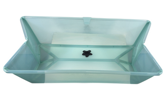 Shop Stokke Flexi Bath Foldable Baby Bathtub, Soft Mint, XLarge at Goodbuygears