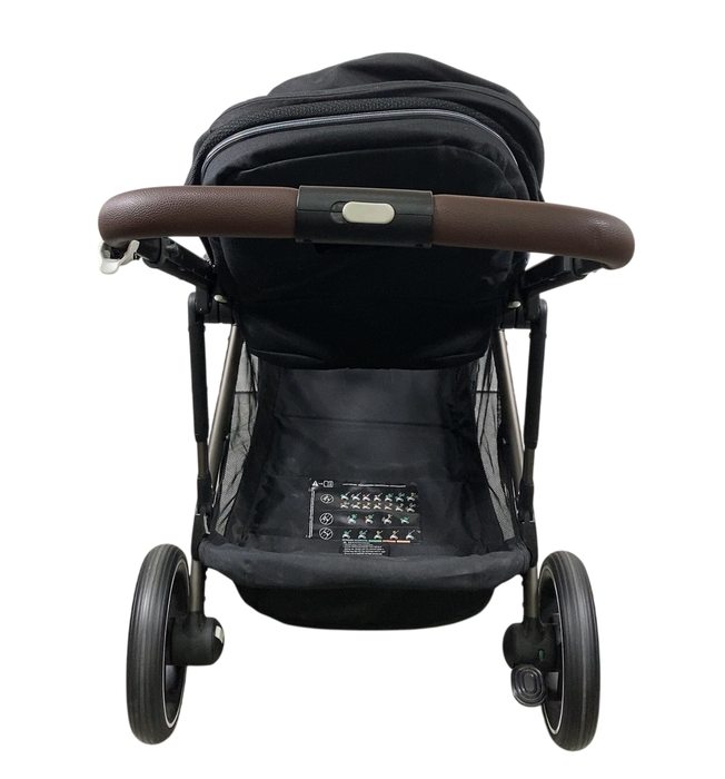 Shop Cybex Gazelle S Modular Stroller, 2024, Black Frame, Moon Black at Goodbuygears