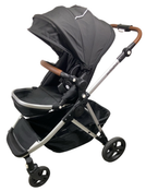 Shop Mockingbird Single 2.0 Stroller, 2024, Black, Silver With Penny Leather, Watercolor Drops at Goodbuygears