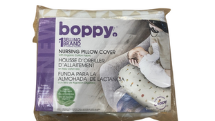 Shop Boppy Organic Nursing and Infant Support Pillow Slipcover, Beige Checkered Quilt at Goodbuygears