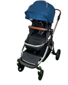 Shop Mockingbird Single to Double 2.0 Stroller, Silver with Penny Leather, Windowpane, Sea, 2024 at Goodbuygears