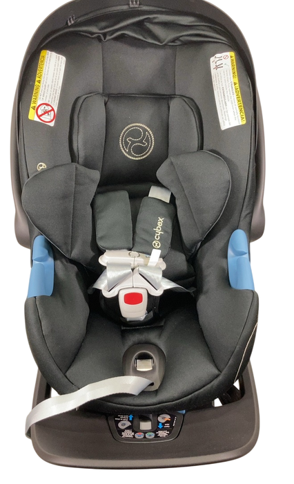 Shop Cybex Aton G Swivel Infant Car Seat And Base, 2024, Moon Black at Goodbuygears