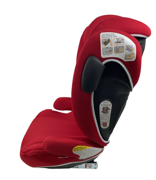 Shop Cybex Solution B2-Fix + Lux Booster, 2024, Dynamic Red at Goodbuygears