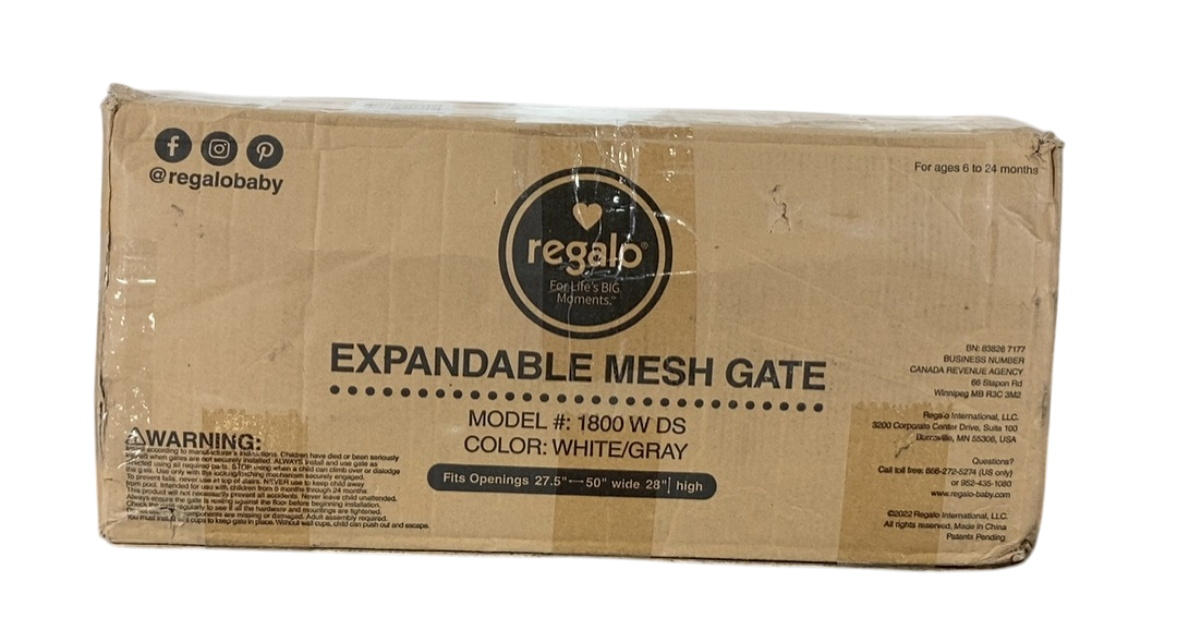 Shop Regalo Expandable Mesh Safety Gate at Goodbuygears