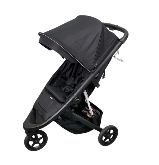 Shop Thule Spring Stroller, 2024, Black, Midnight Black at Goodbuygears