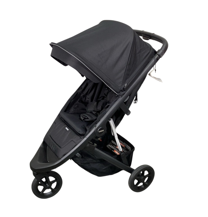 Shop Thule Spring Stroller, 2024, Black, Midnight Black at Goodbuygears