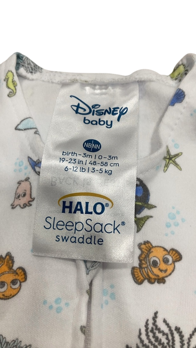 Shop Halo Organic Cotton SleepSack Swaddle, Newborn, Great Barrier Reef, Finding Nemo at Goodbuygears